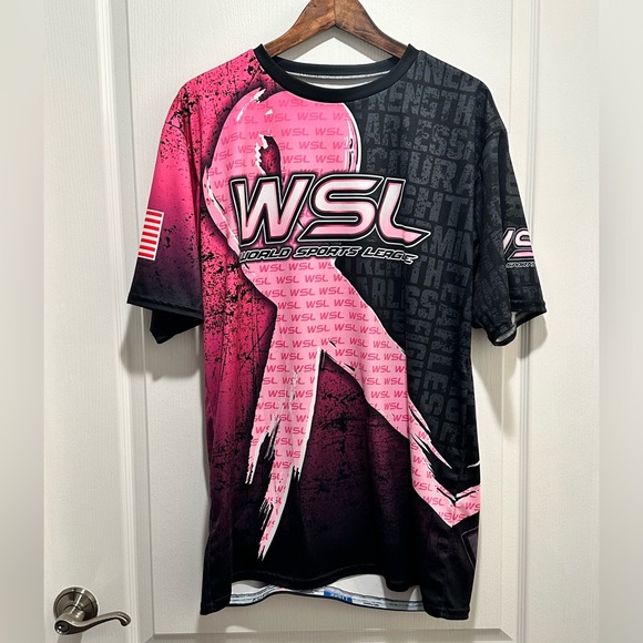 World Sports League Crew Neck Cancer Survivor Jersey - Size Large - Picture 11 of 11